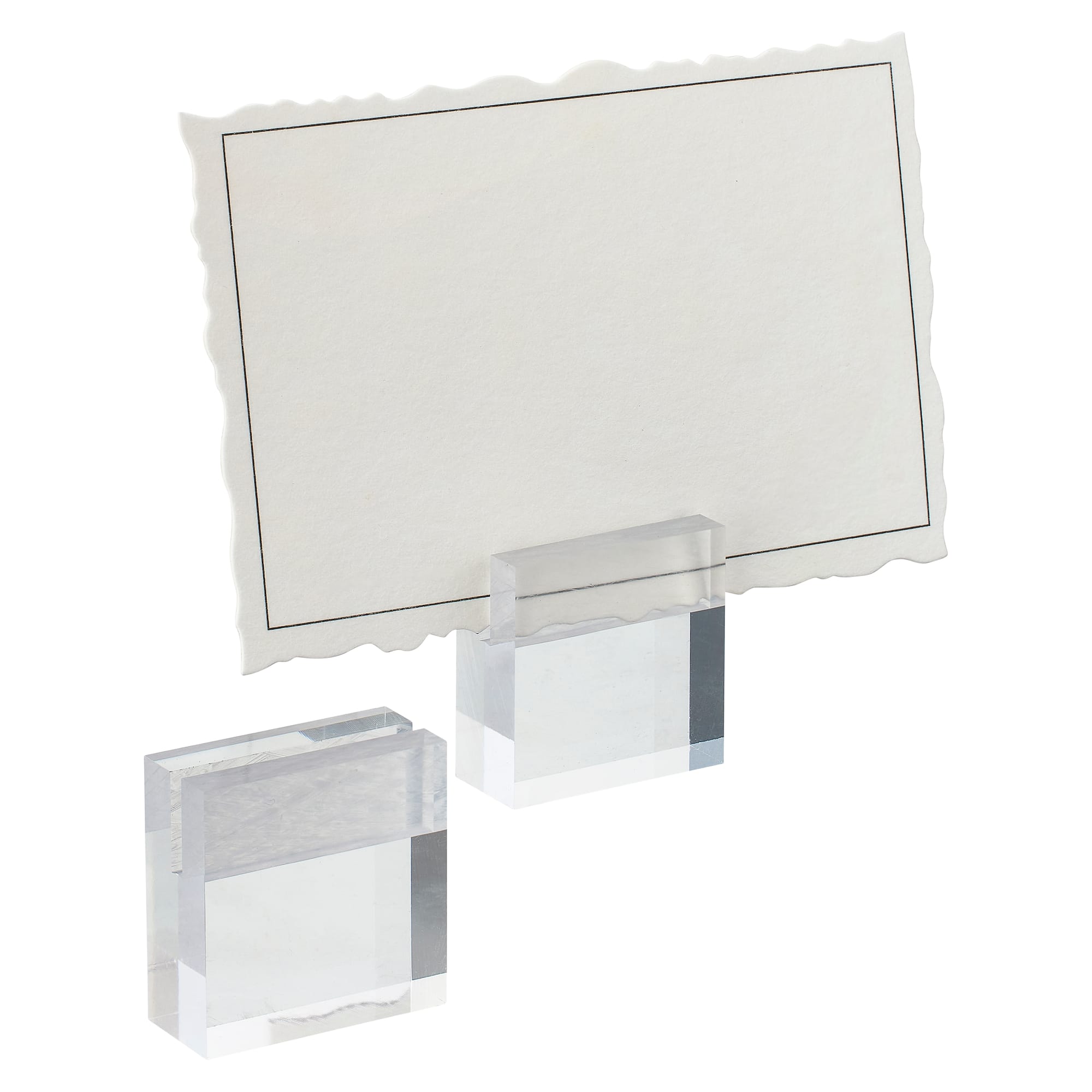 Clear Place Card Holders, 12ct. by Celebrate It™